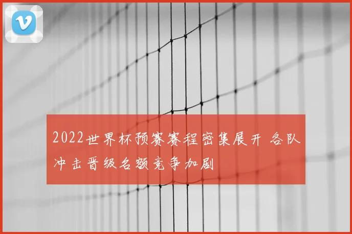 2022世界杯预赛赛程密集展开 各队冲击晋级名额竞争加剧